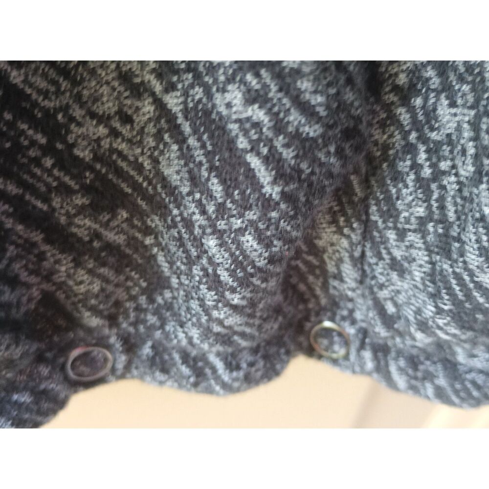 DKNY Jeans Space Dye Convertible Multi-Way Loop Scarf Cardigan Size L - Picture 6 of 7